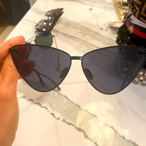 Le spec Nero cat eye sunglasses